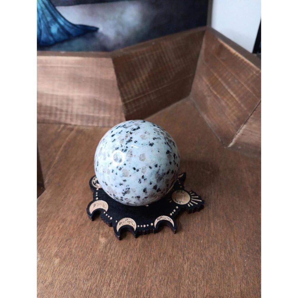 Kiwi Jasper Crystal Sphere